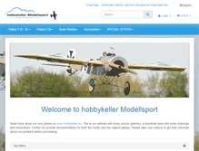 Tablet Screenshot of hobbykellershop.eu